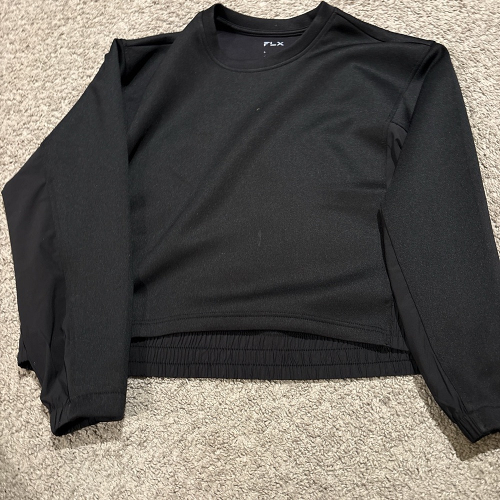 FLX Black Long Sleeve Top